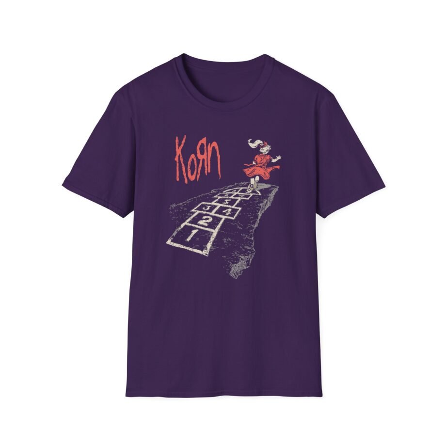 Korn Follow Hopscotch Unisex Softstyle T-shirt