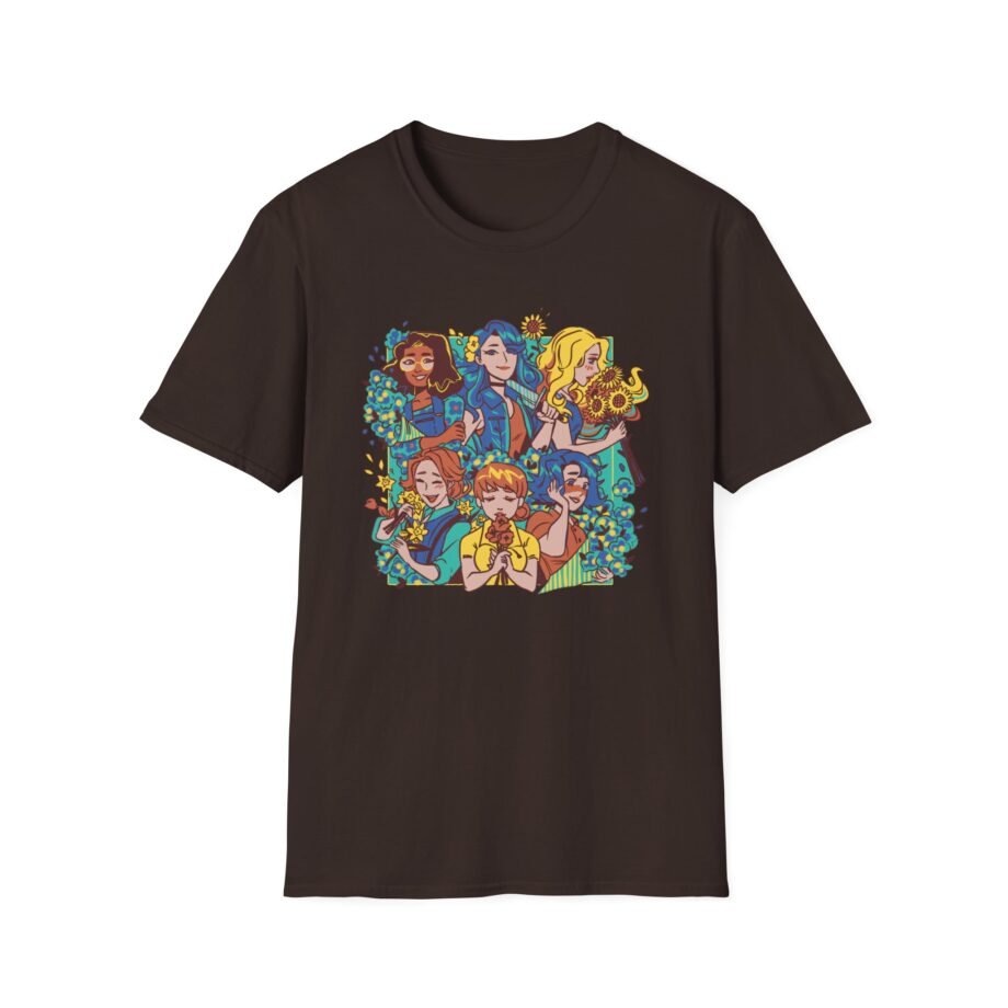 Stardew Valley Bachelorette Bouquet Unisex Softstyle T-shirt