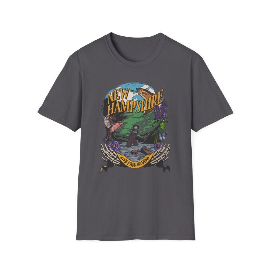 Grateful Dead Hampshire United States of Dead Unisex Softstyle T-shirt