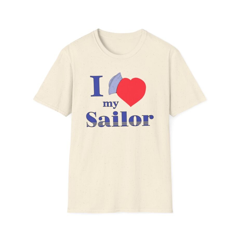 I Love My Sailor Unisex Softstyle T-Shirt