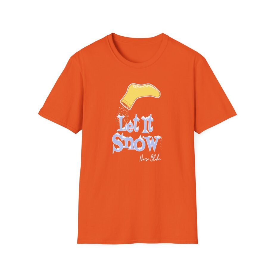 Nurse Let It Snow Unisex Softstyle T-shirt