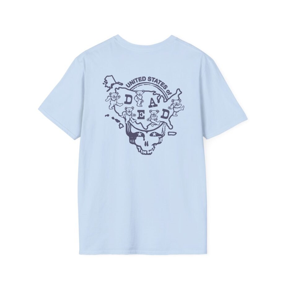 Connecticut United States of Dead Unisex Softstyle T-shirt