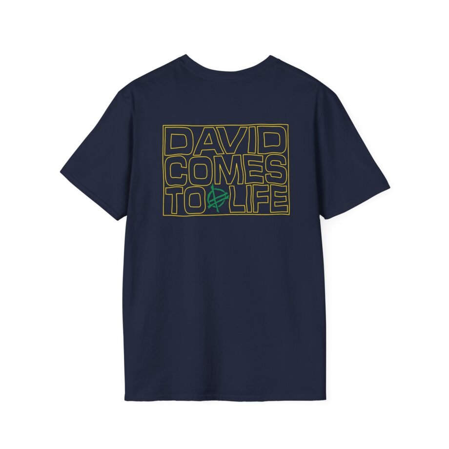 Fucked Up David Comes to Life Unisex Soft-style T-shirt