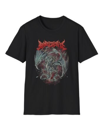 Brand of Sacrifice Two-headed Dragon Unisex Softstyle T-shirt