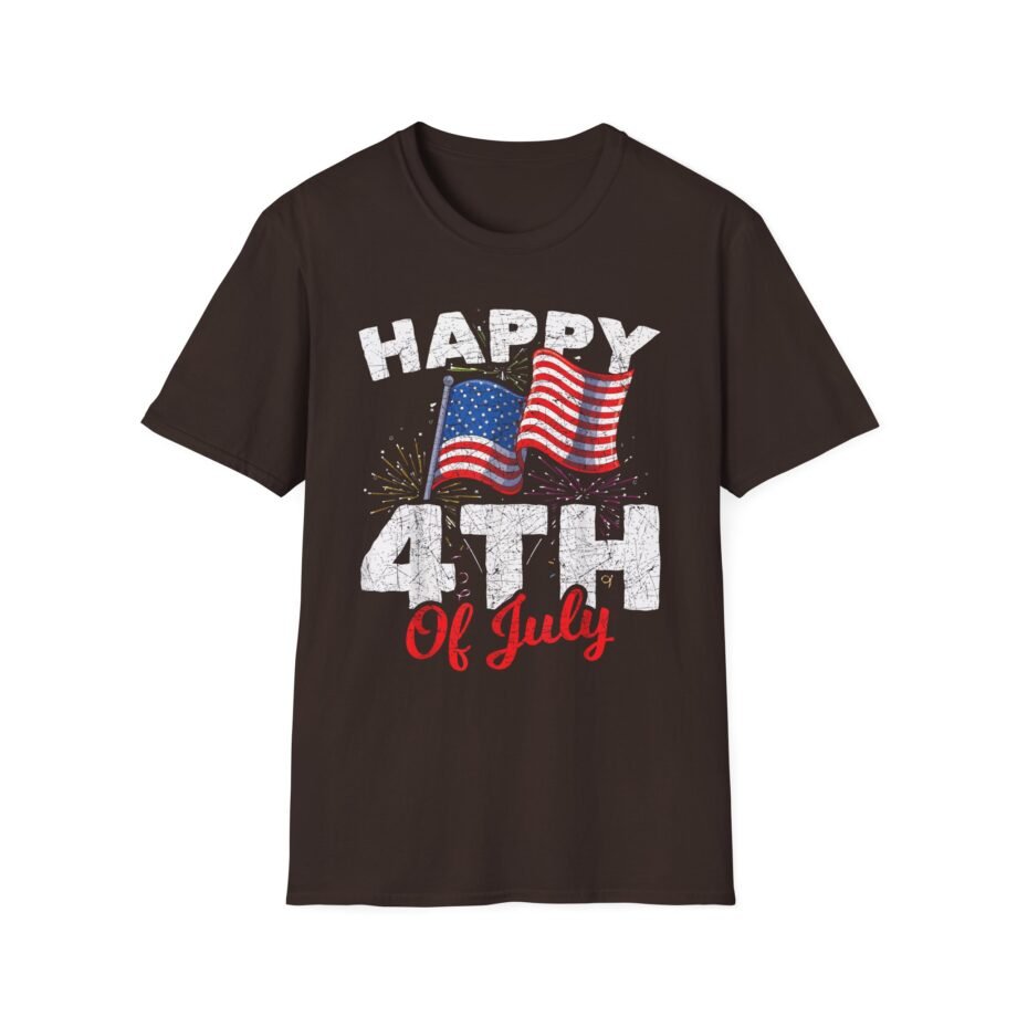 Happy 4th of July Unisex Softstyle T-shirt