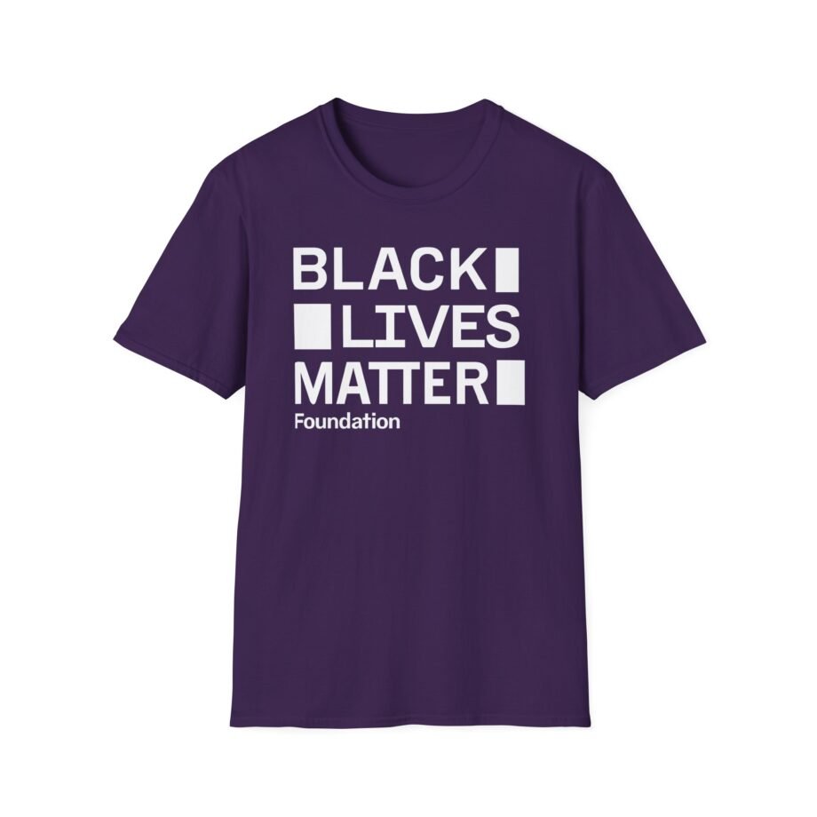 Black Lives Matter Blm Foundation Logo Unisex Softstyle T-shirt