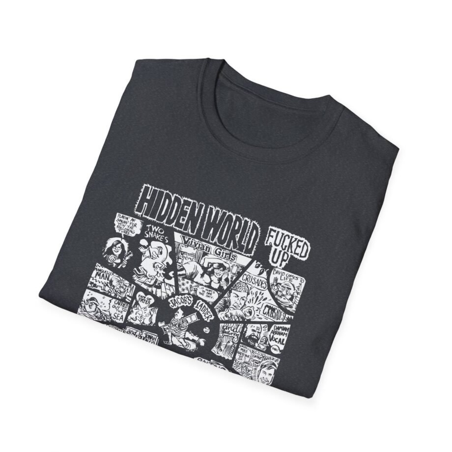 Fucked Up Hidden World Unisex Soft-style T-shirt