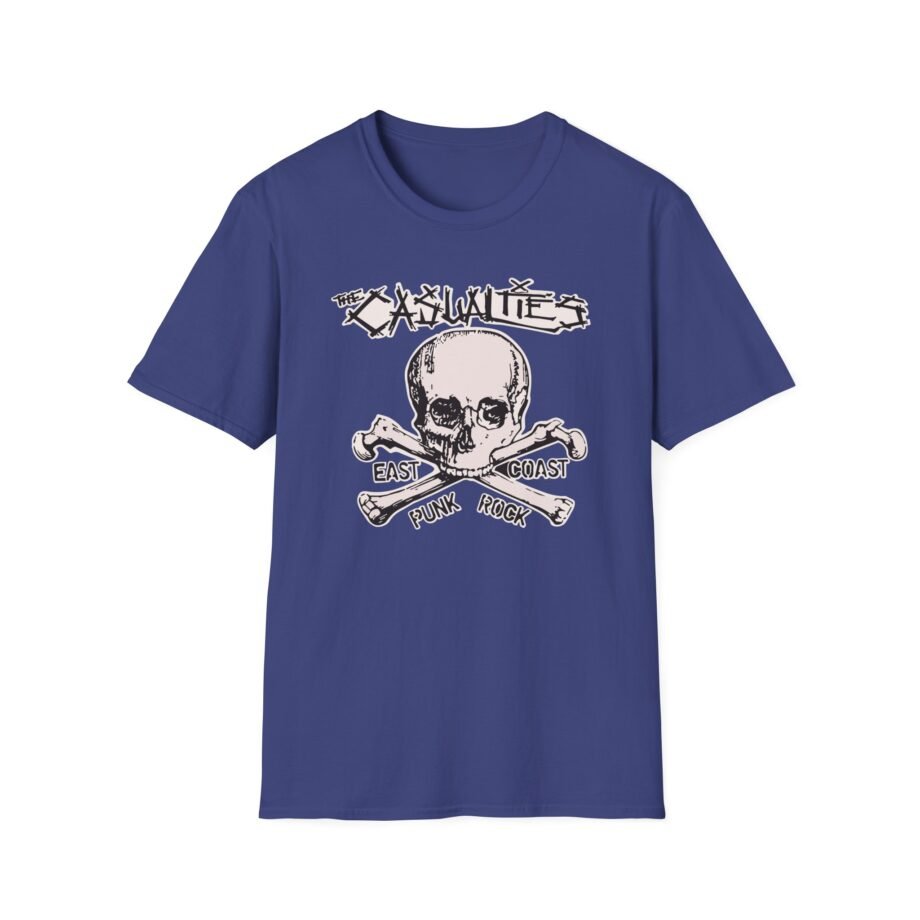 Casualties East Coast Skull Unisex Softstyle T-shirt