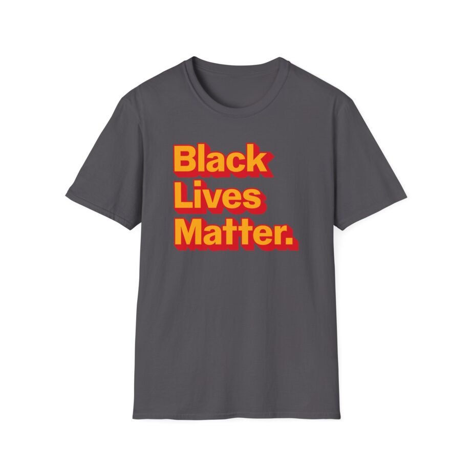 Black Lives Matter Blm Graphic Logo Unisex Softstyle T-shirt