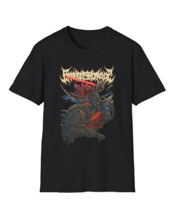 Brand of Sacrifice Vader vs. Xenomorph Unisex Softstyle T-shirt