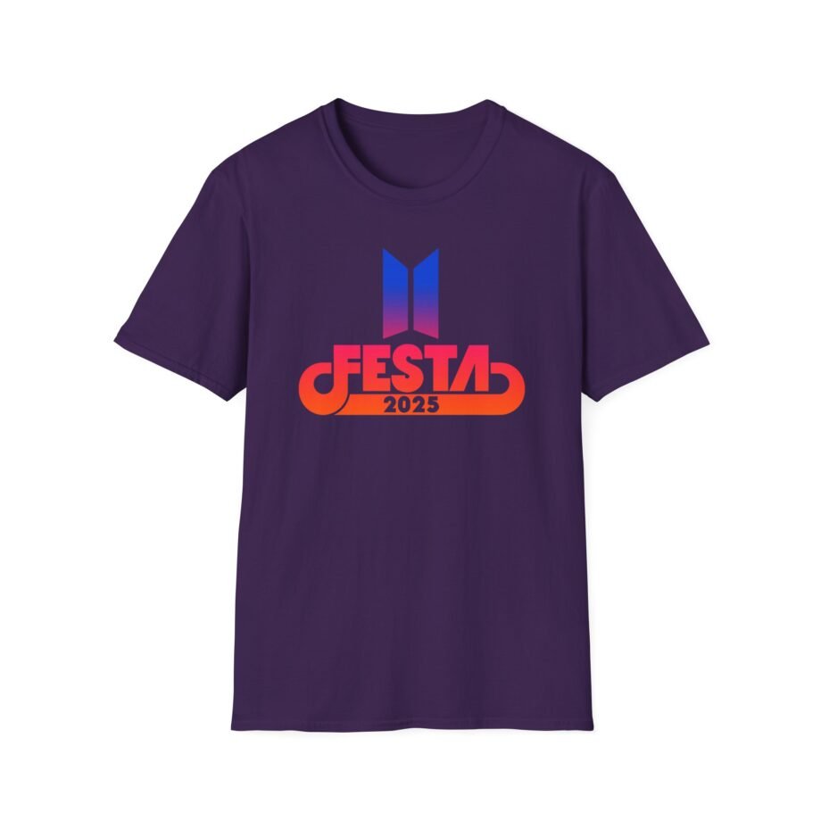 2025 Bts Festa X Weverse Unisex Softstyle T-Shirt