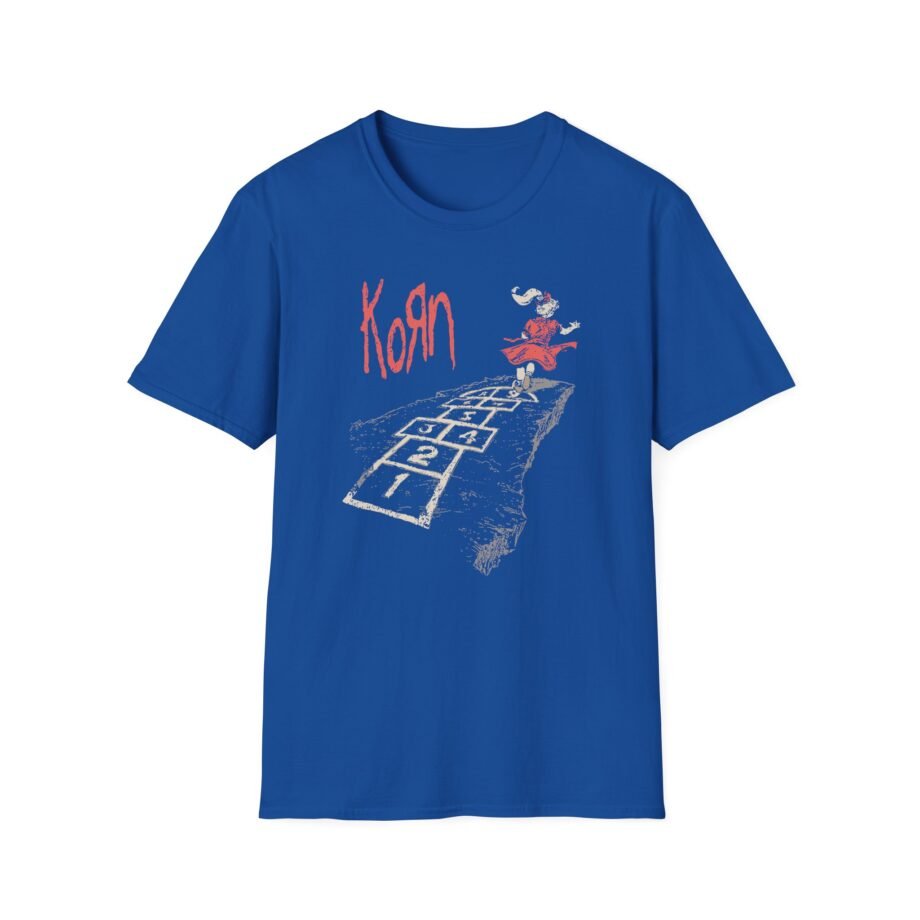 Korn Follow Hopscotch Unisex Softstyle T-shirt