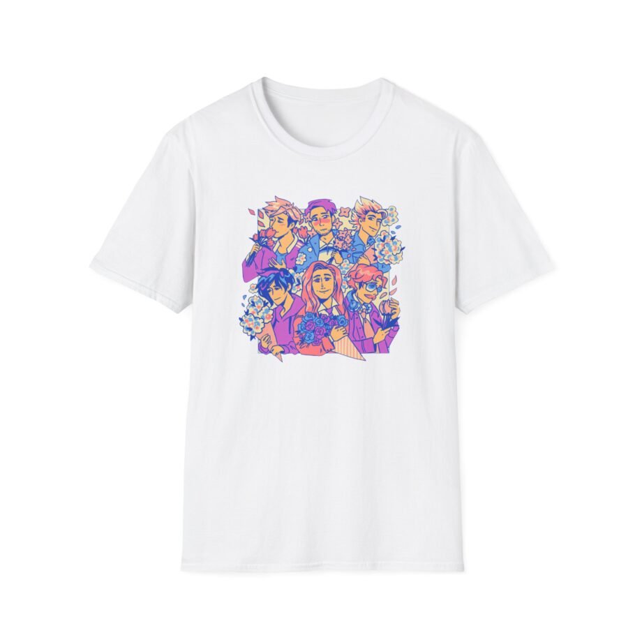Stardew Valley Bachelor Bouquet Unisex Softstyle T-shirt