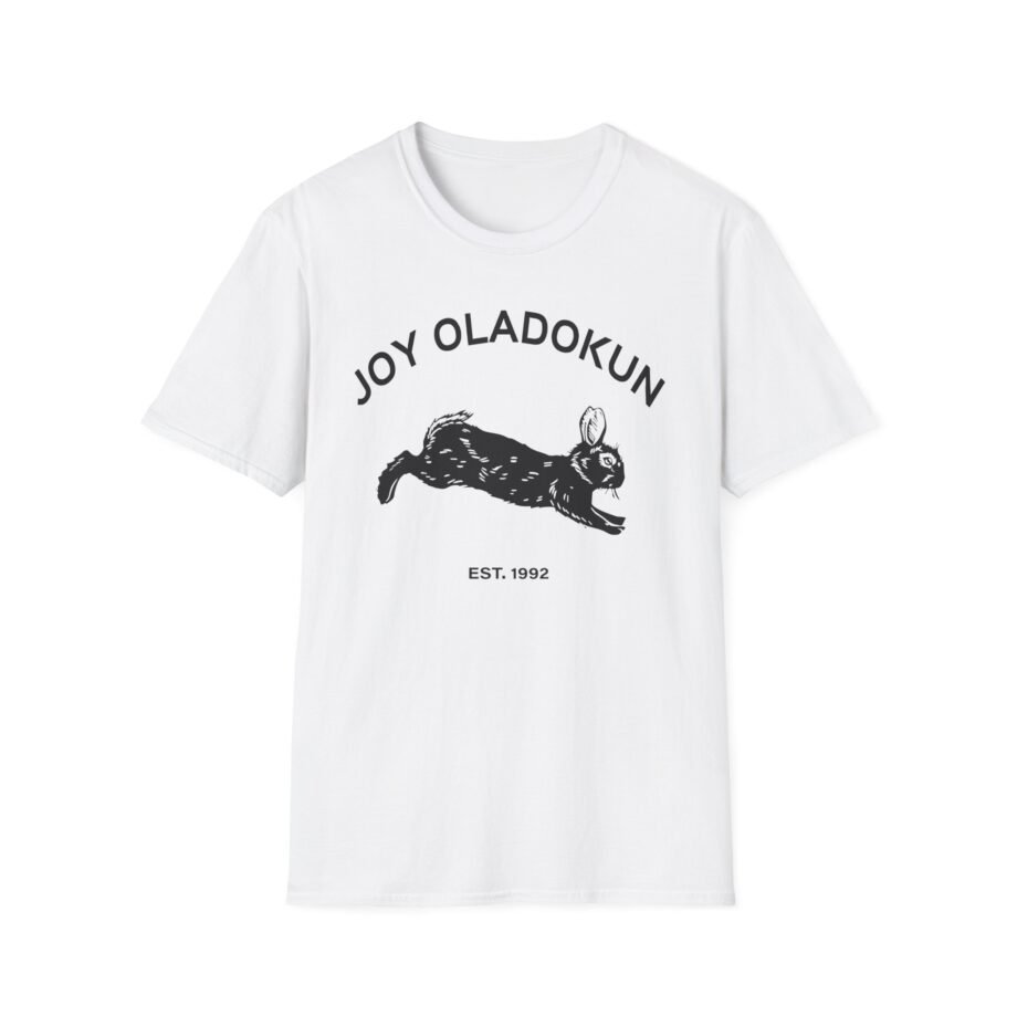 Joy Oladokun Burnt Orange Hare Unisex Softstyle T-shirt