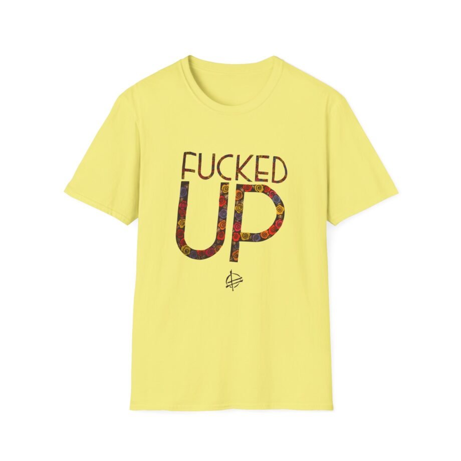 Fucked Up Flower Unisex Soft-style T-shirt