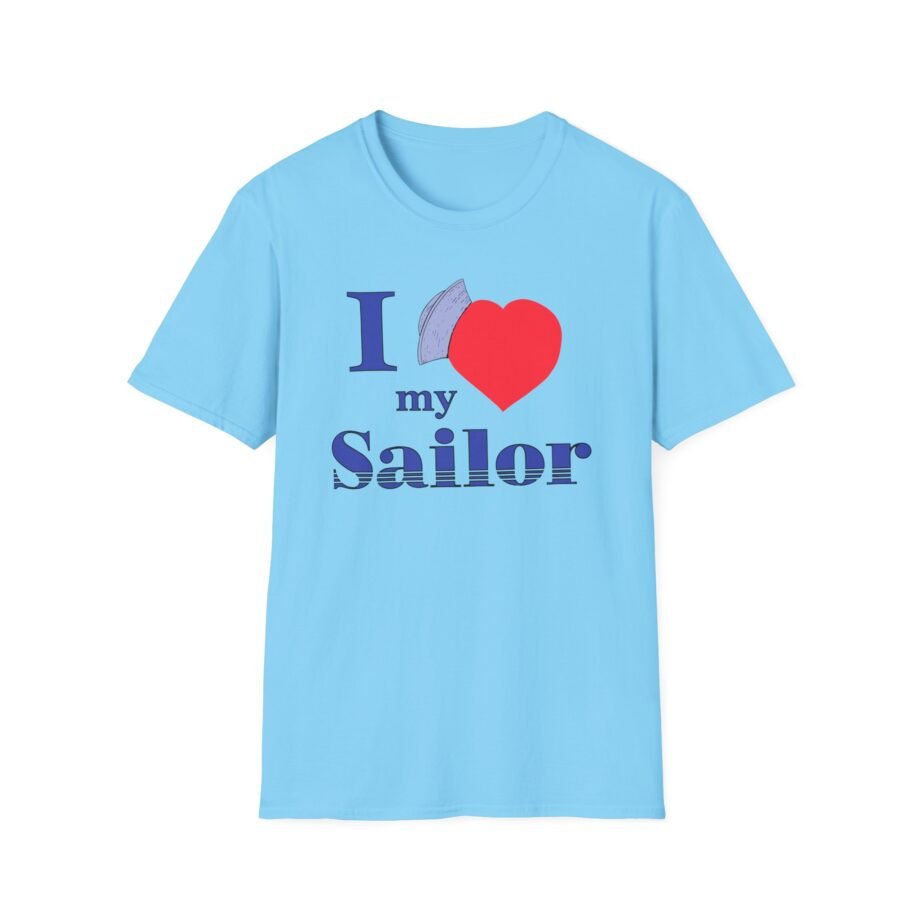 I Love My Sailor Unisex Softstyle T-Shirt