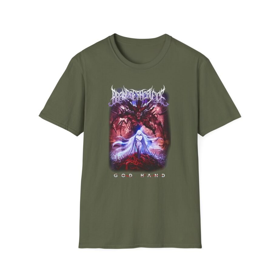 Brand of Sacrifice God Hand Unisex Softstyle T-shirt