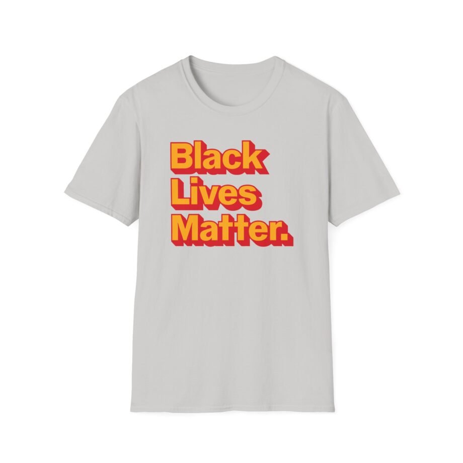 Black Lives Matter Blm Graphic Logo Unisex Softstyle T-shirt