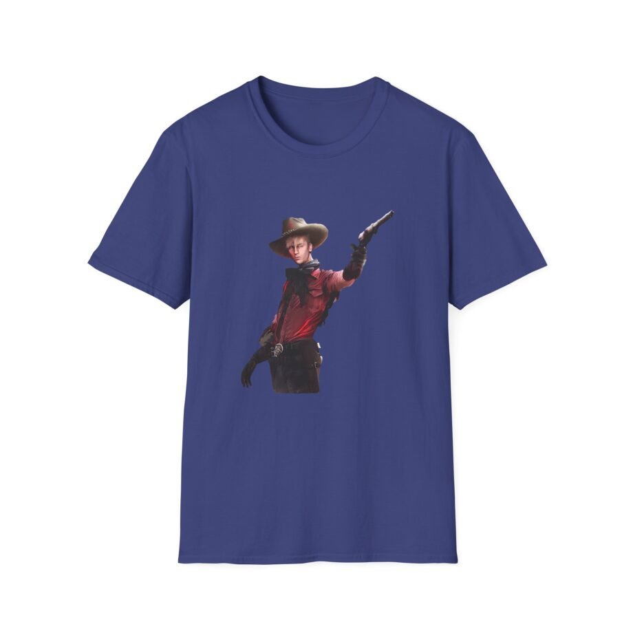 Machine Gun Kelly Outlaw Rodeohouston Unisex Softstyle T-shirt