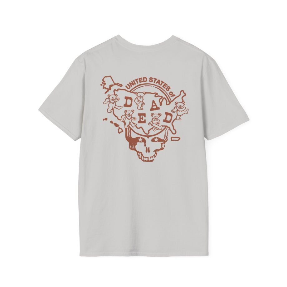 Massachusetts United States of Dead Unisex Softstyle T-shirt