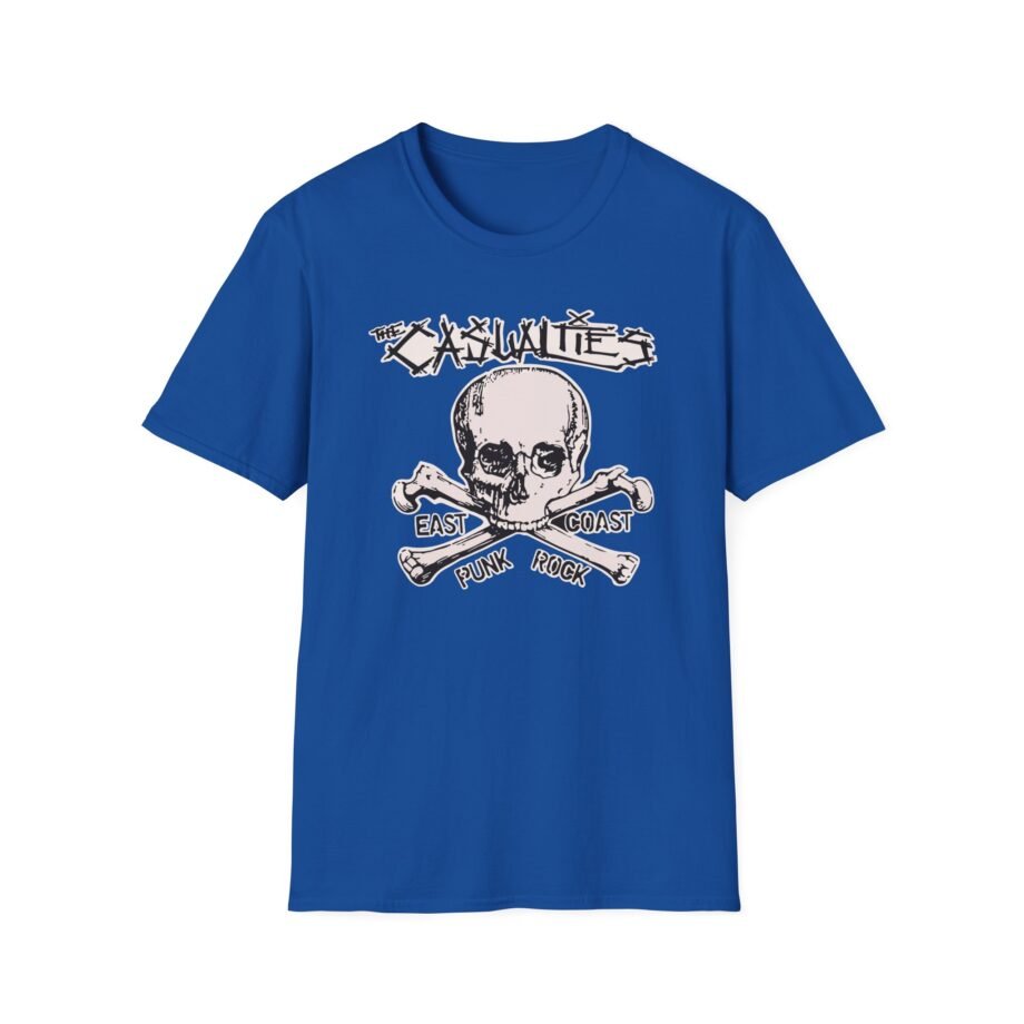 Casualties East Coast Skull Unisex Softstyle T-shirt