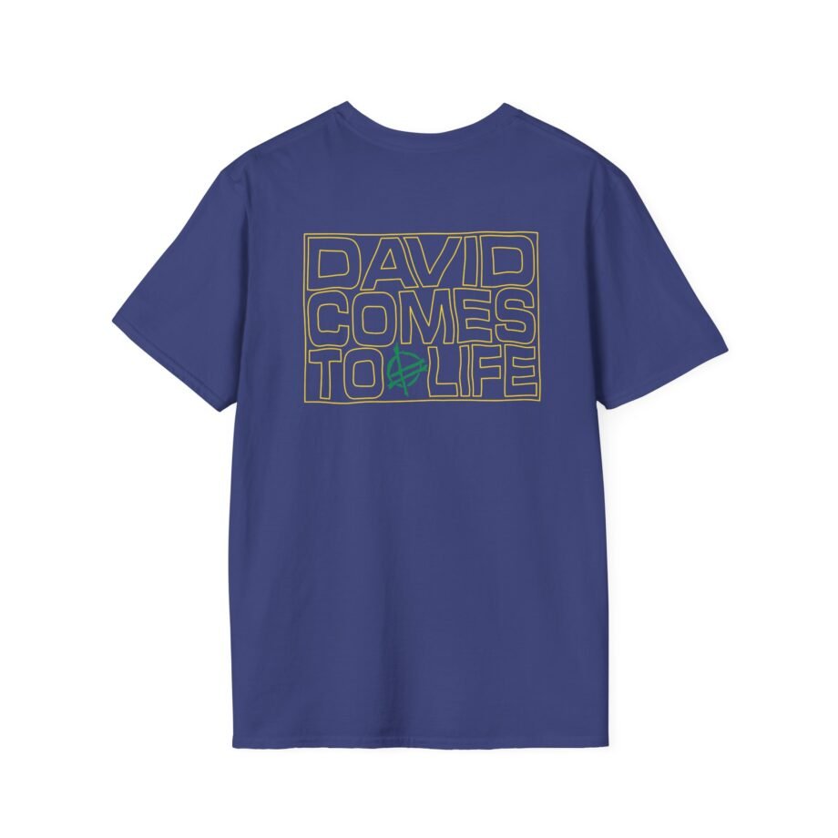 Fucked Up David Comes to Life Unisex Soft-style T-shirt
