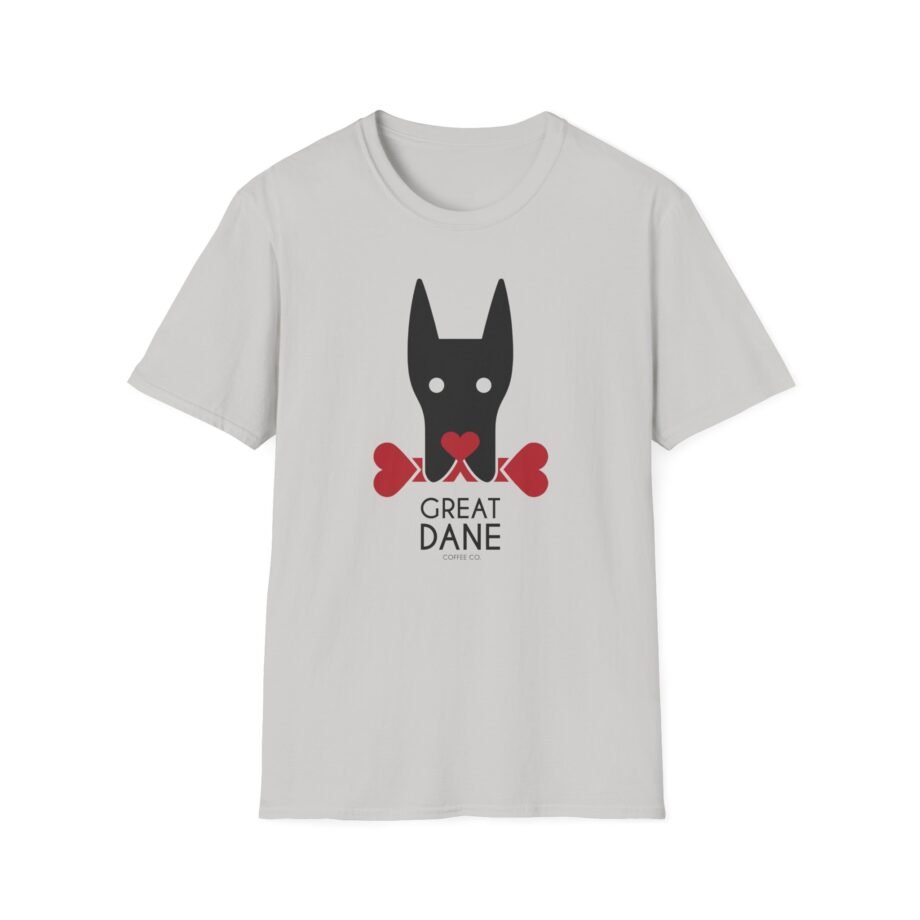 Great Dane Love Unisex Softstyle T-shirt