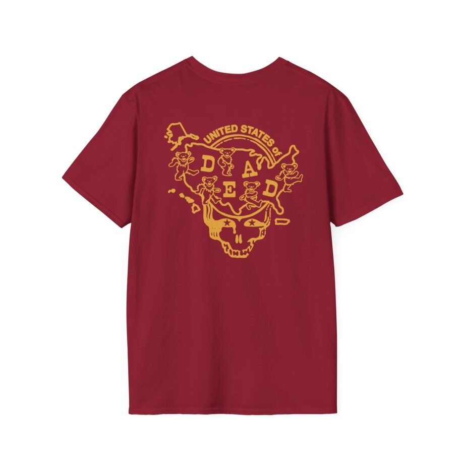 Grateful Dead Hampshire United States of Dead Unisex Softstyle T-shirt