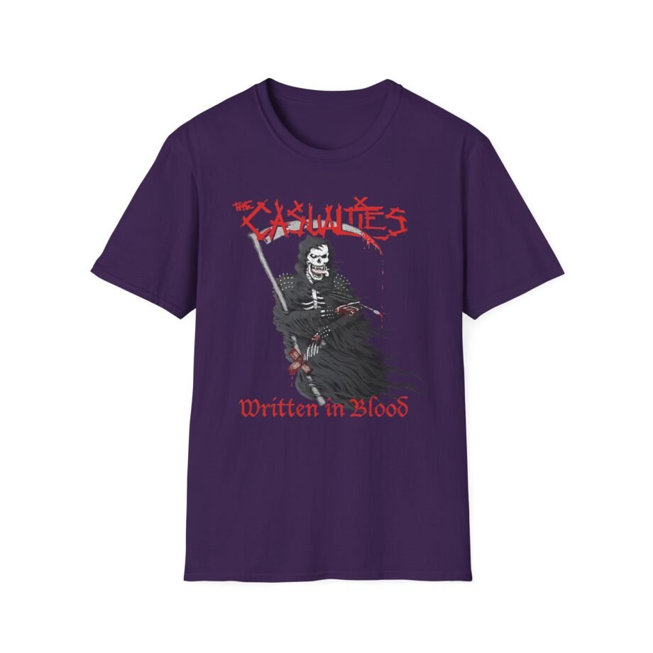 Casualties Written in Blood Unisex Softstyle T-shirt