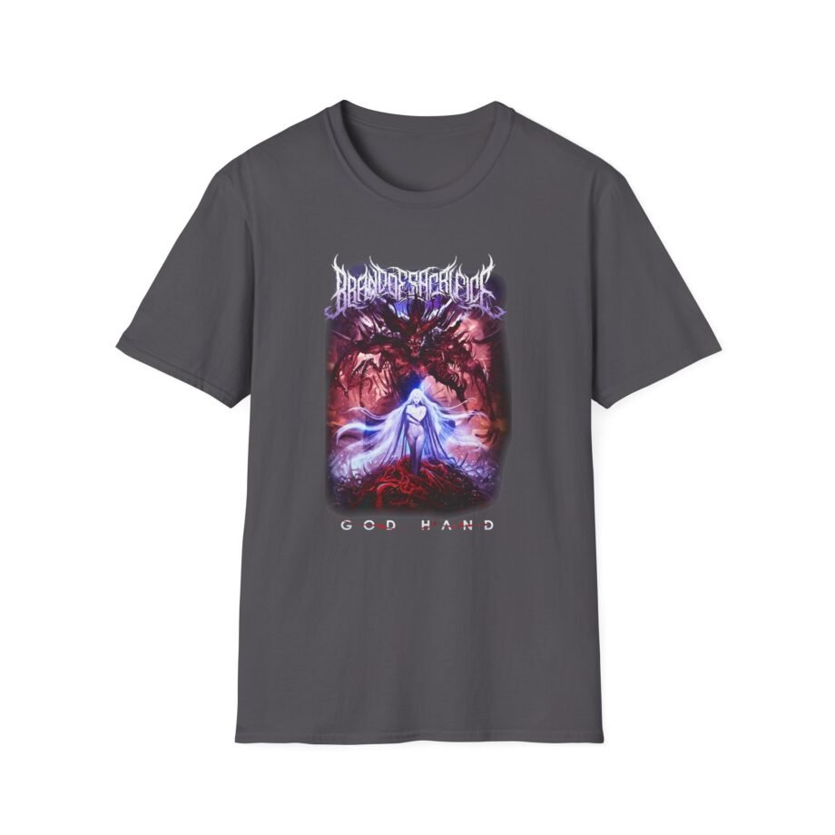 Brand of Sacrifice God Hand Unisex Softstyle T-shirt
