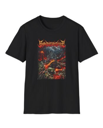 Brand of Sacrifice Sauron vs. Doom Slayer Unisex Softstyle T-shirt