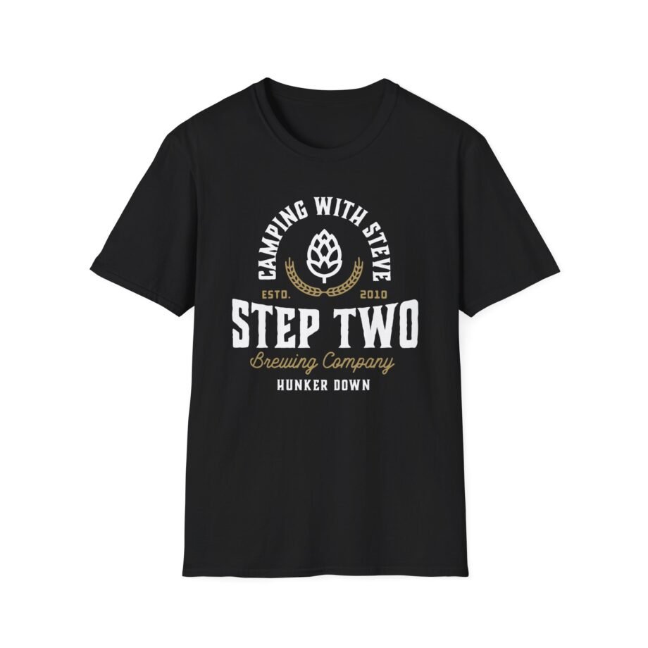 Steve Wallis Step Two Brewing Unisex Softstyle T-Shirt