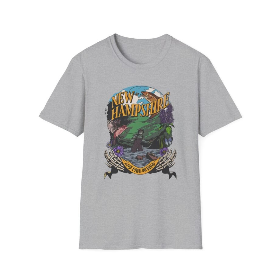 Grateful Dead Hampshire United States of Dead Unisex Softstyle T-shirt