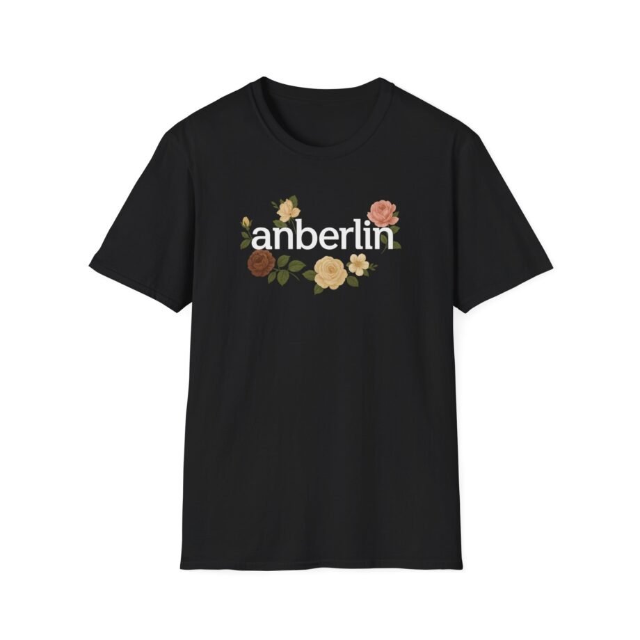 Anberlin Floral Unisex Softstyle T-shirt