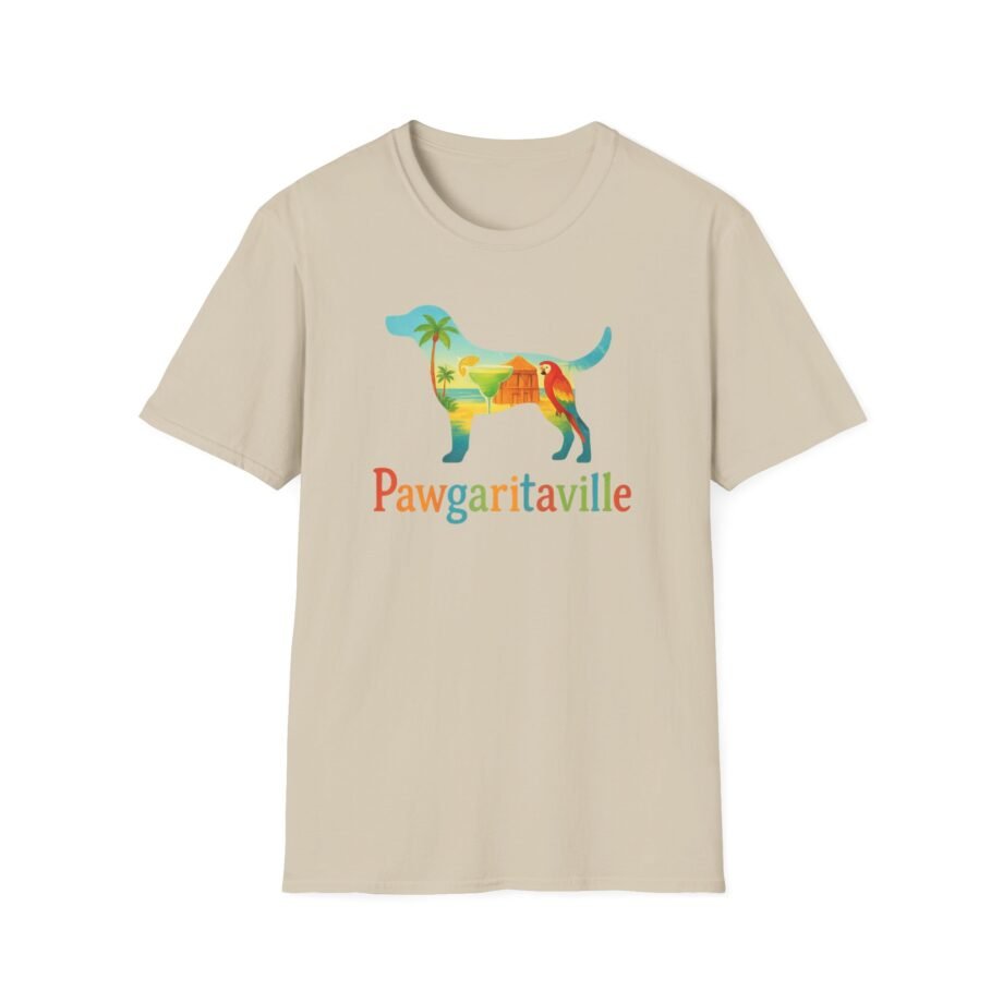 Beagle Pawgaritaville Unisex Softstyle T-Shirt