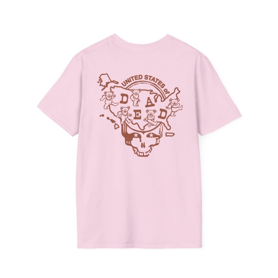 Massachusetts United States of Dead Unisex Softstyle T-shirt