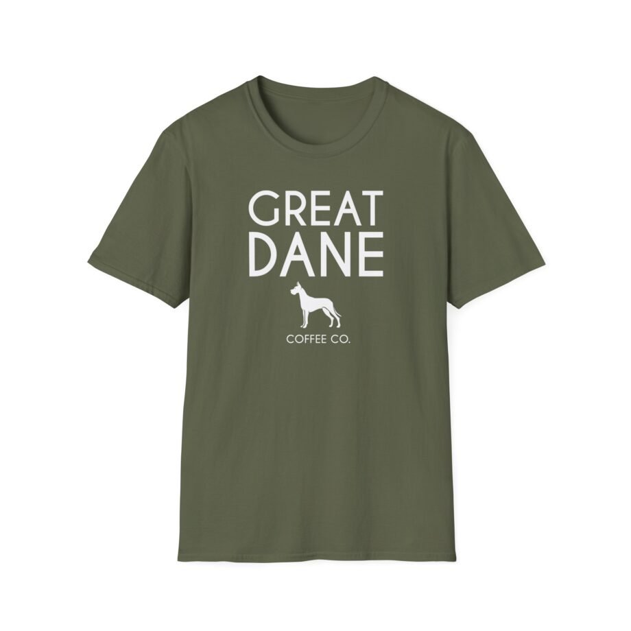 Great Dane Coffee Company Signature Unisex Softstyle T-shirt