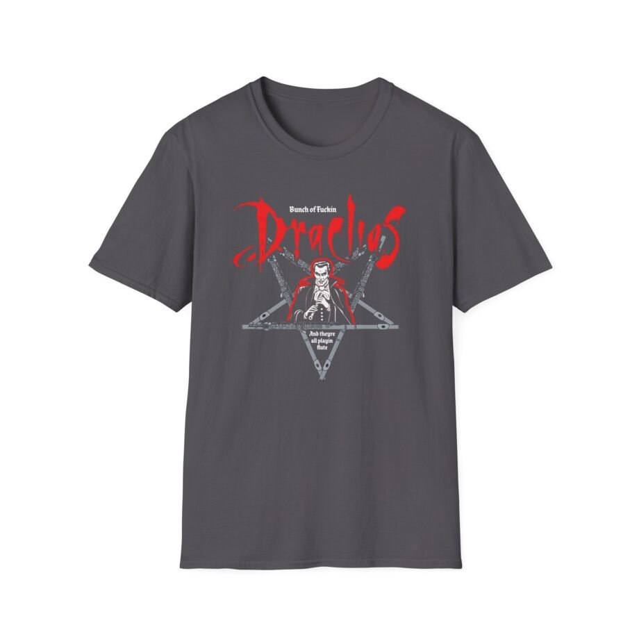 Tom Cardy Draculas Unisex Softstyle T-shirt