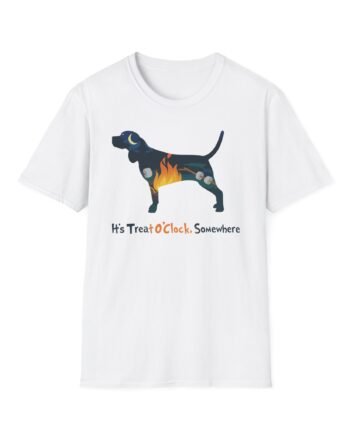 Beagle Treat O'clock Unisex Softstyle T-Shirt