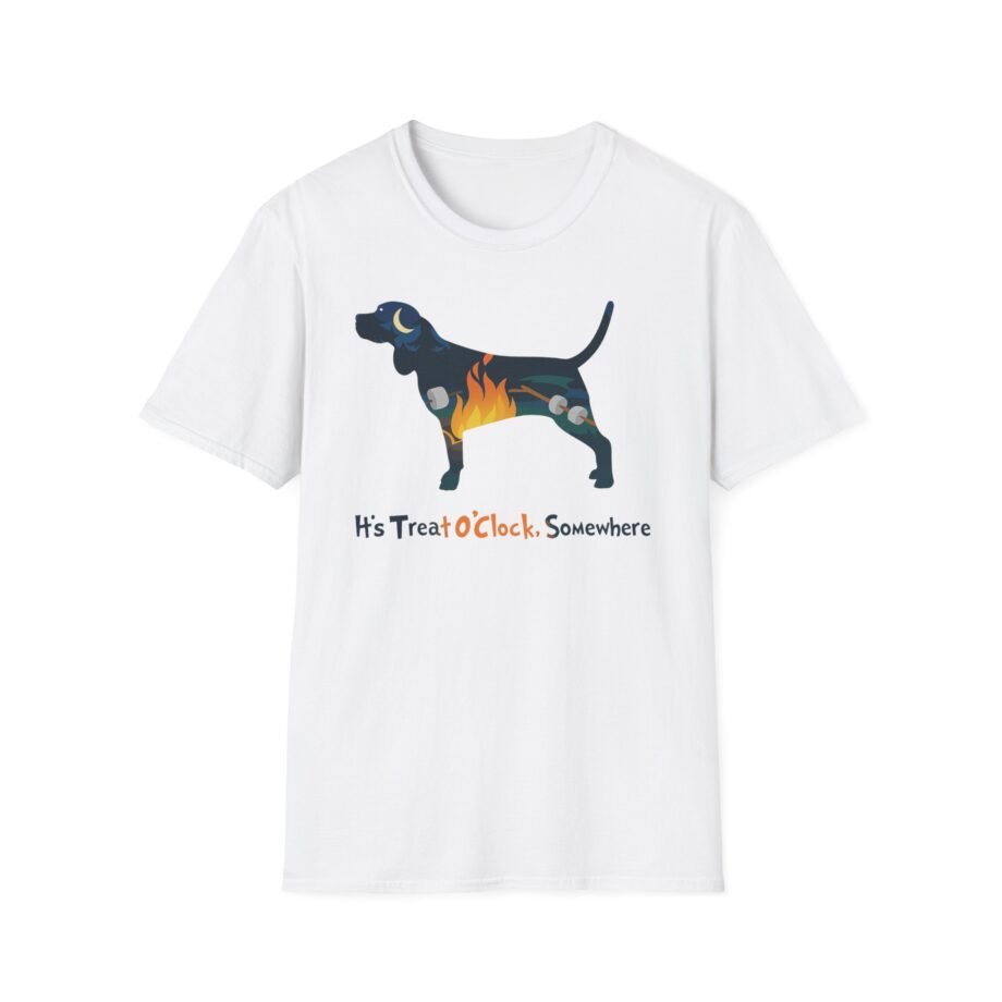 Beagle Treat O'clock Unisex Softstyle T-Shirt