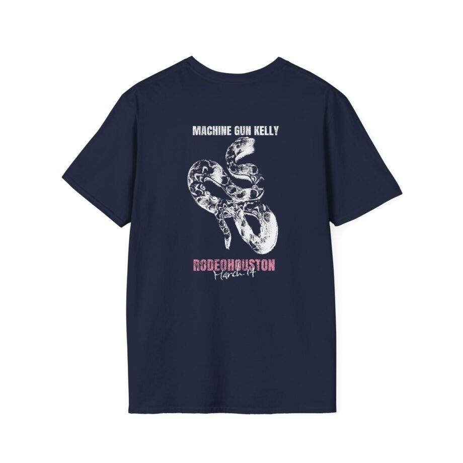 Machine Gun Kelly Outlaw Rodeohouston Unisex Softstyle T-shirt