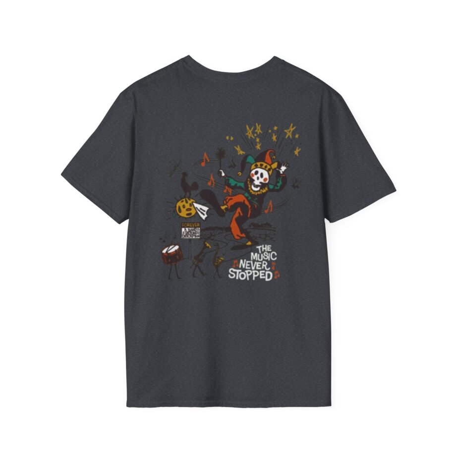 Grateful Dead the Music Never Stopped  Unisex Softstyle T-shirt