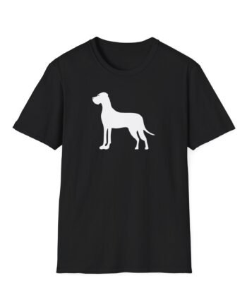 Great Dane Floppy Ears Too Unisex Softstyle T-shirt