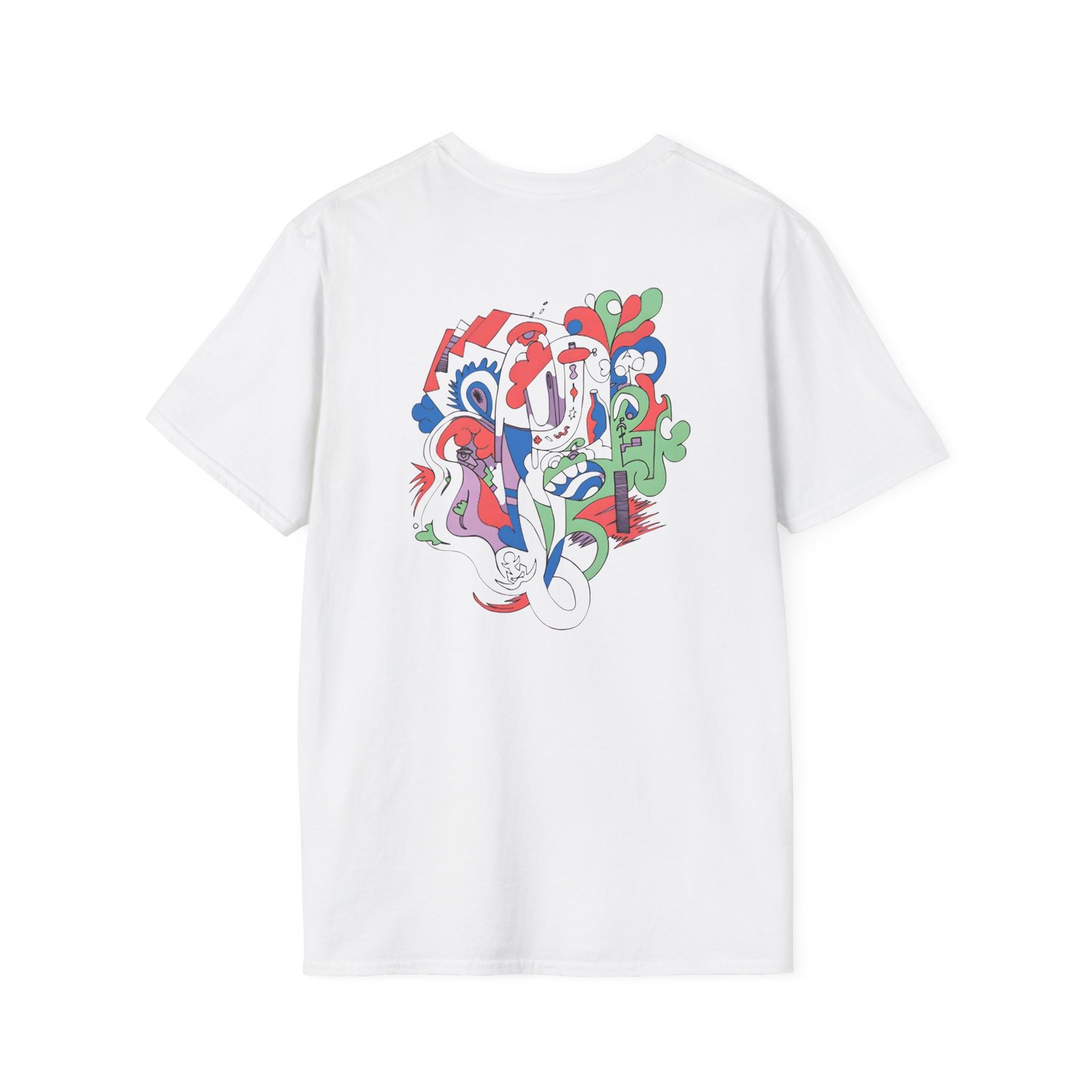 Mac Miller Faces Smile Unisex Softstyle T-shirt