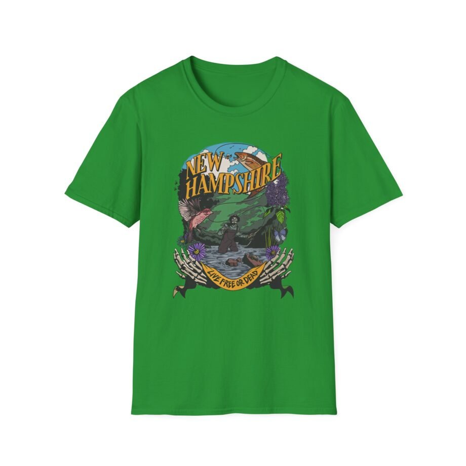 Grateful Dead Hampshire United States of Dead Unisex Softstyle T-shirt