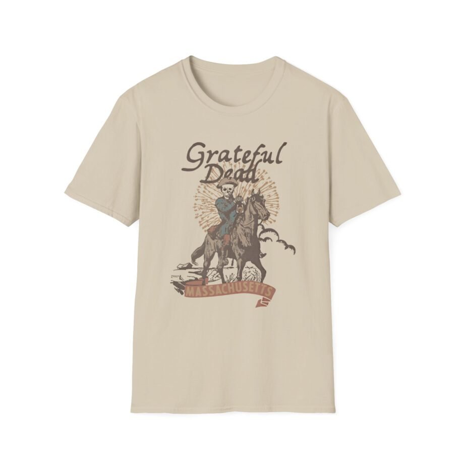 Massachusetts United States of Dead Unisex Softstyle T-shirt