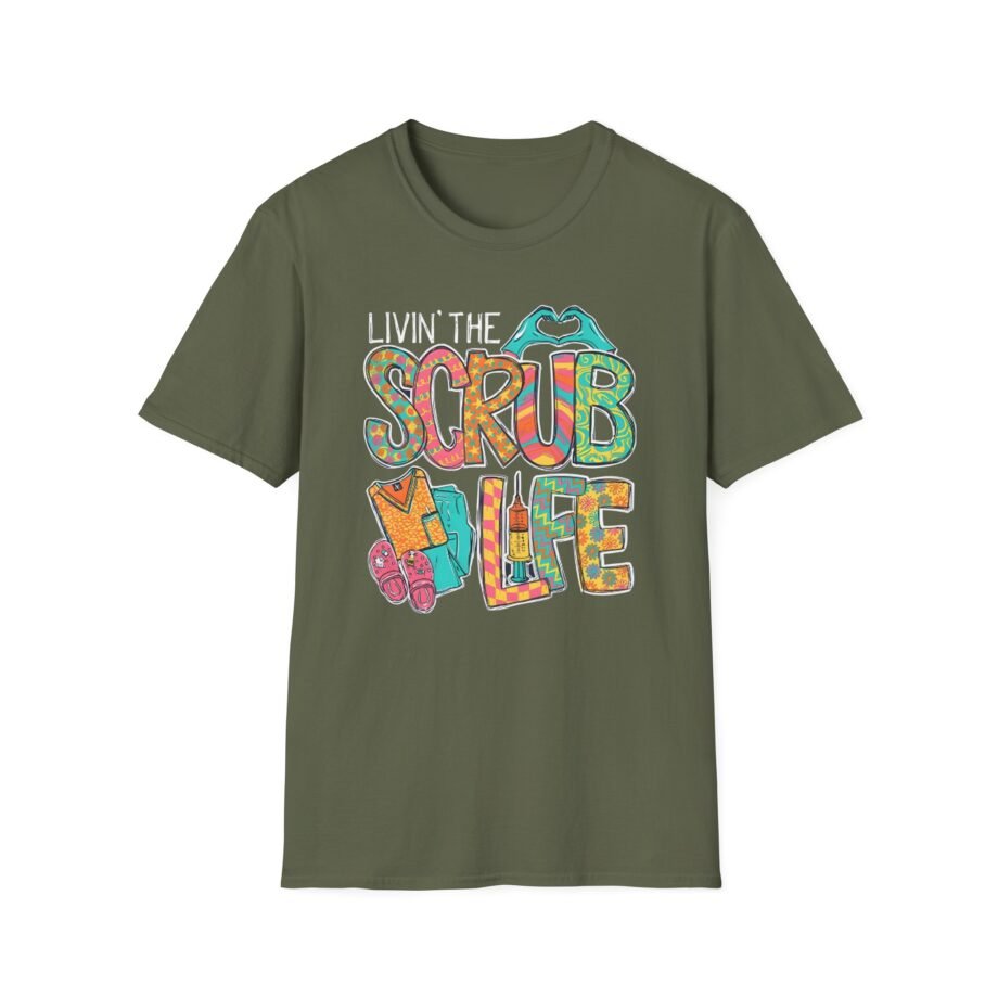 Scrub Life Nurse Unisex Softstyle T-shirt