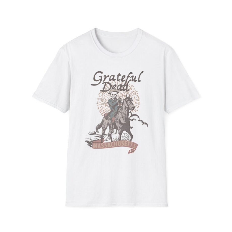 Massachusetts United States of Dead Unisex Softstyle T-shirt