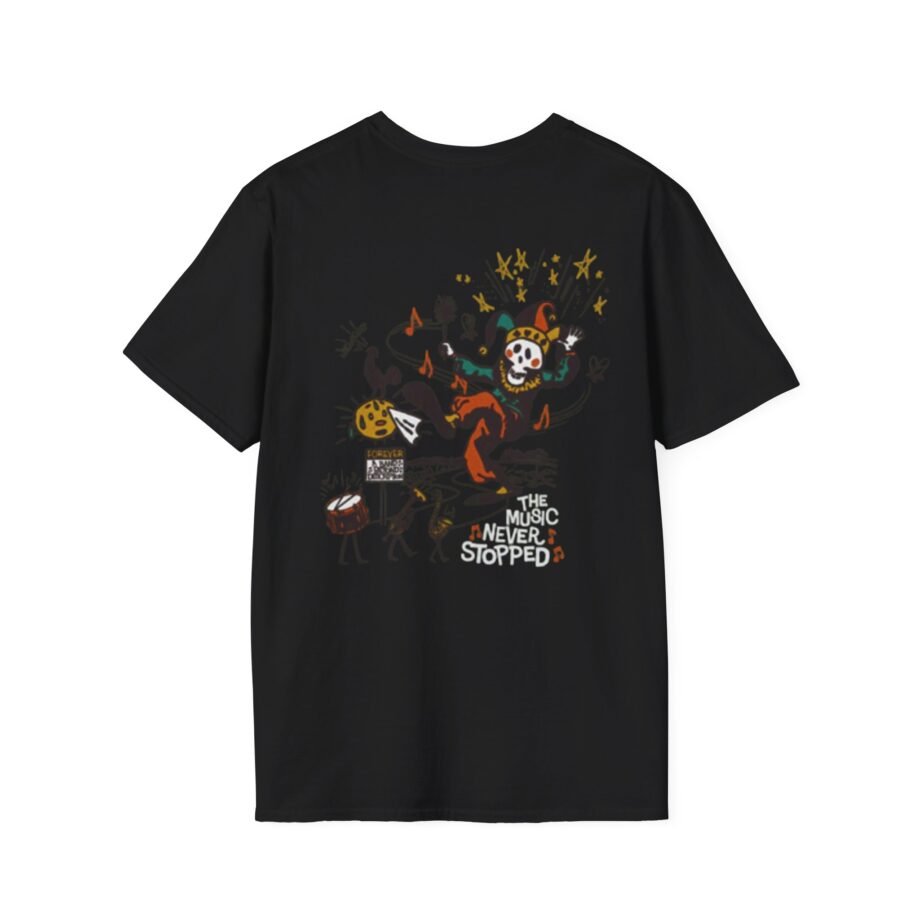 Grateful Dead the Music Never Stopped  Unisex Softstyle T-shirt
