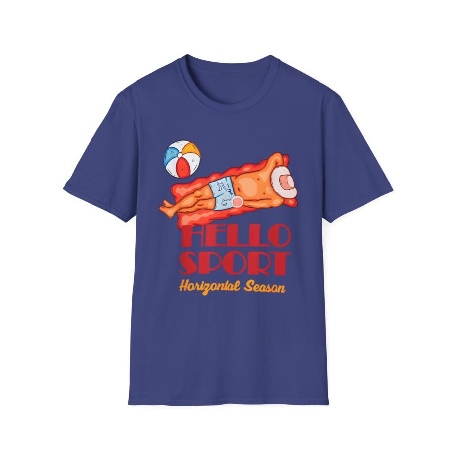 Hello Sport Horizontal Season Unisex Softstyle T-shirt